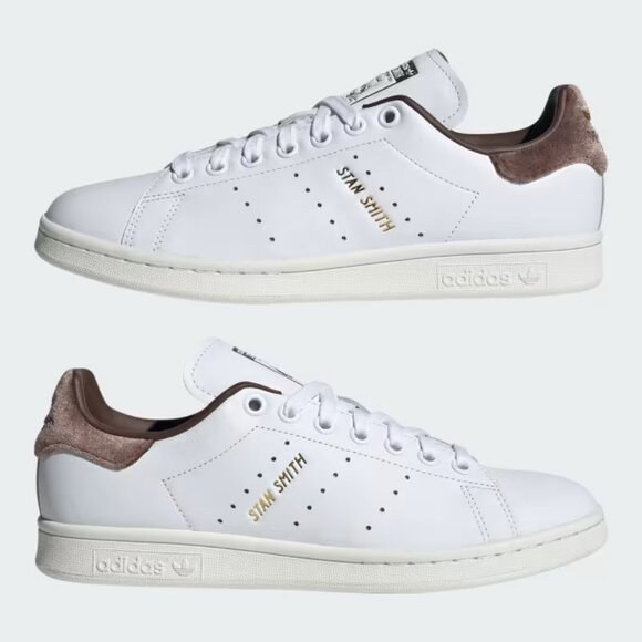 adidas Shoes - Adidas Stan Smith Shoes Sneakers IF7003 White / Velvet Brown Women's